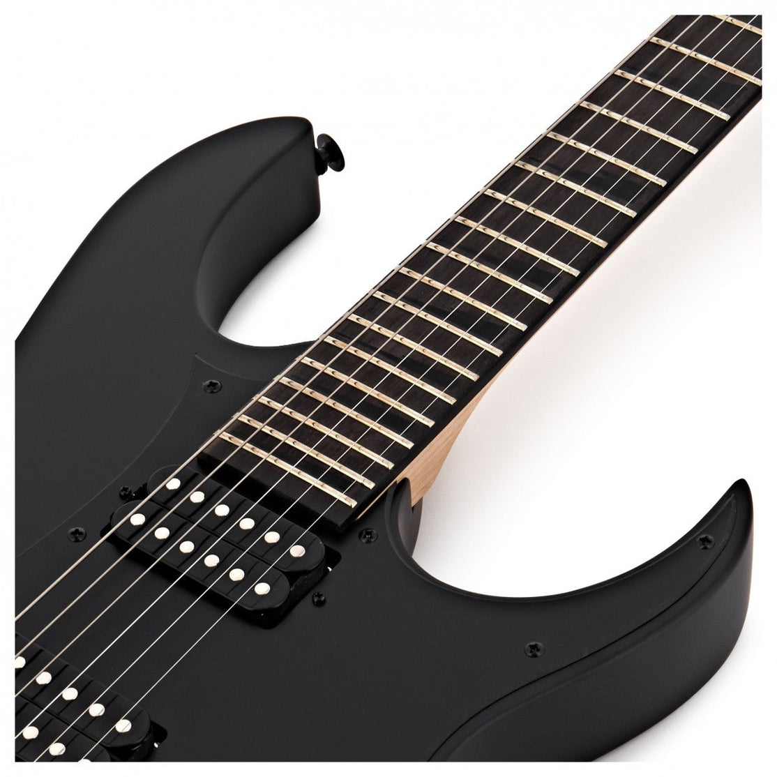 Đàn Guitar Điện Ibanez RG GIO GRGR131EX, Black Flat-Mai Nguyên Music