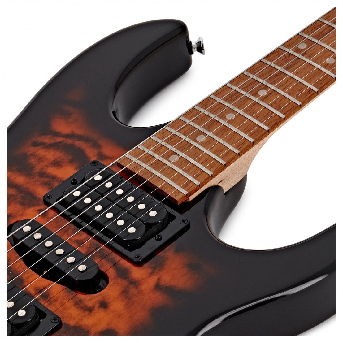 Đàn Guitar Điện Ibanez RG GIO GRX70QA - Sunburst-Mai Nguyên Music