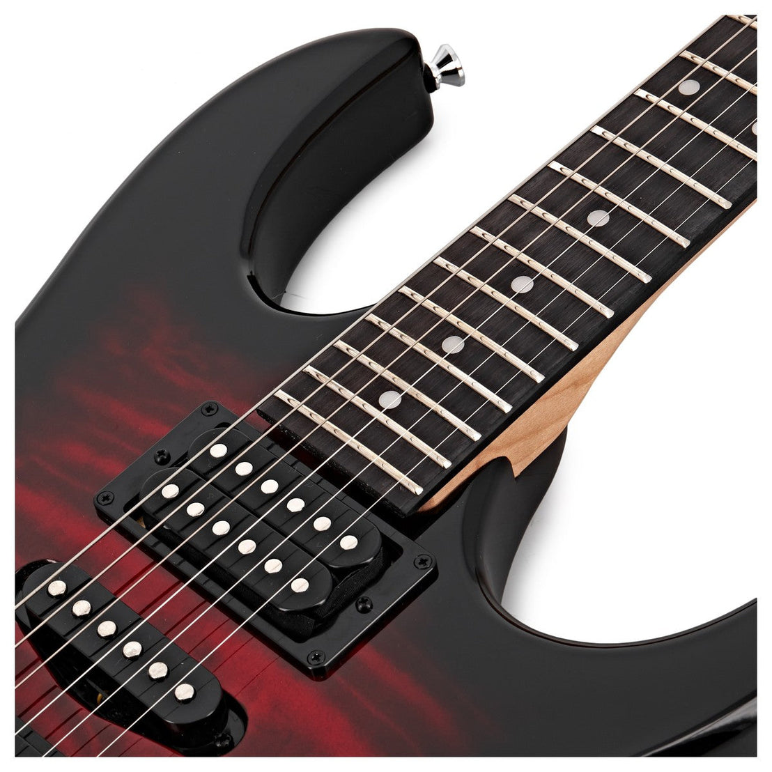Đàn Guitar Điện Ibanez RG GIO GRX70QA - Transparent Red Burst-Mai Nguyên Music