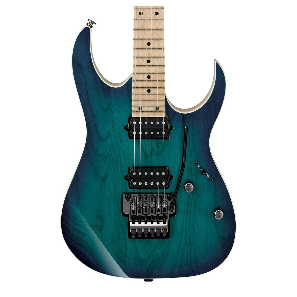 Đàn Guitar Điện Ibanez RG Prestige RGR652AHM w/Case, Nebula Green Burst-Mai Nguyên Music