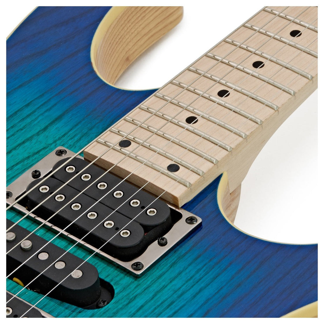 Đàn Guitar Điện Ibanez RG Standard RG370AHMZ - Blue Moon Burst-Mai Nguyên Music