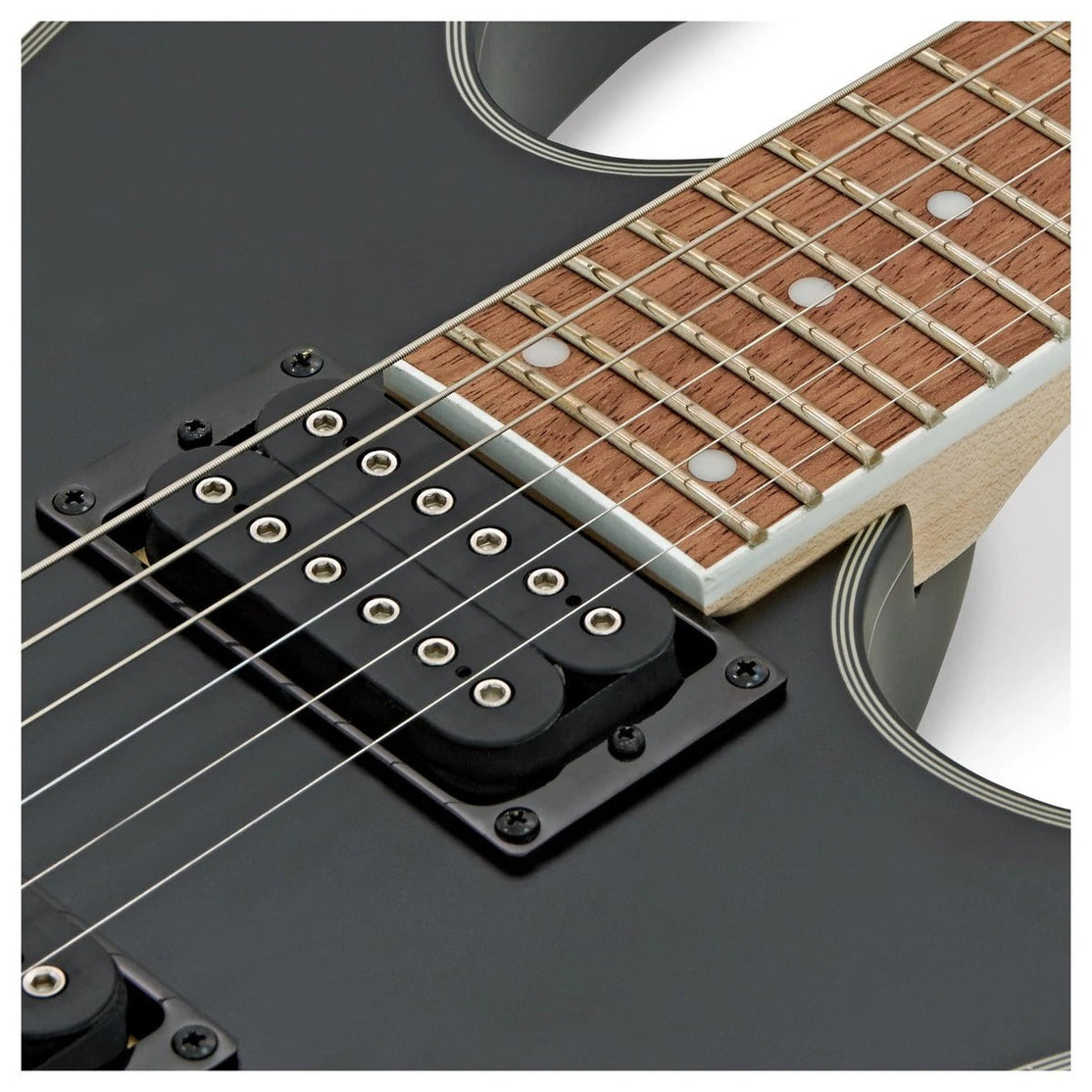 Đàn Guitar Điện Ibanez RG Standard RG421EX, Black Flat-Mai Nguyên Music