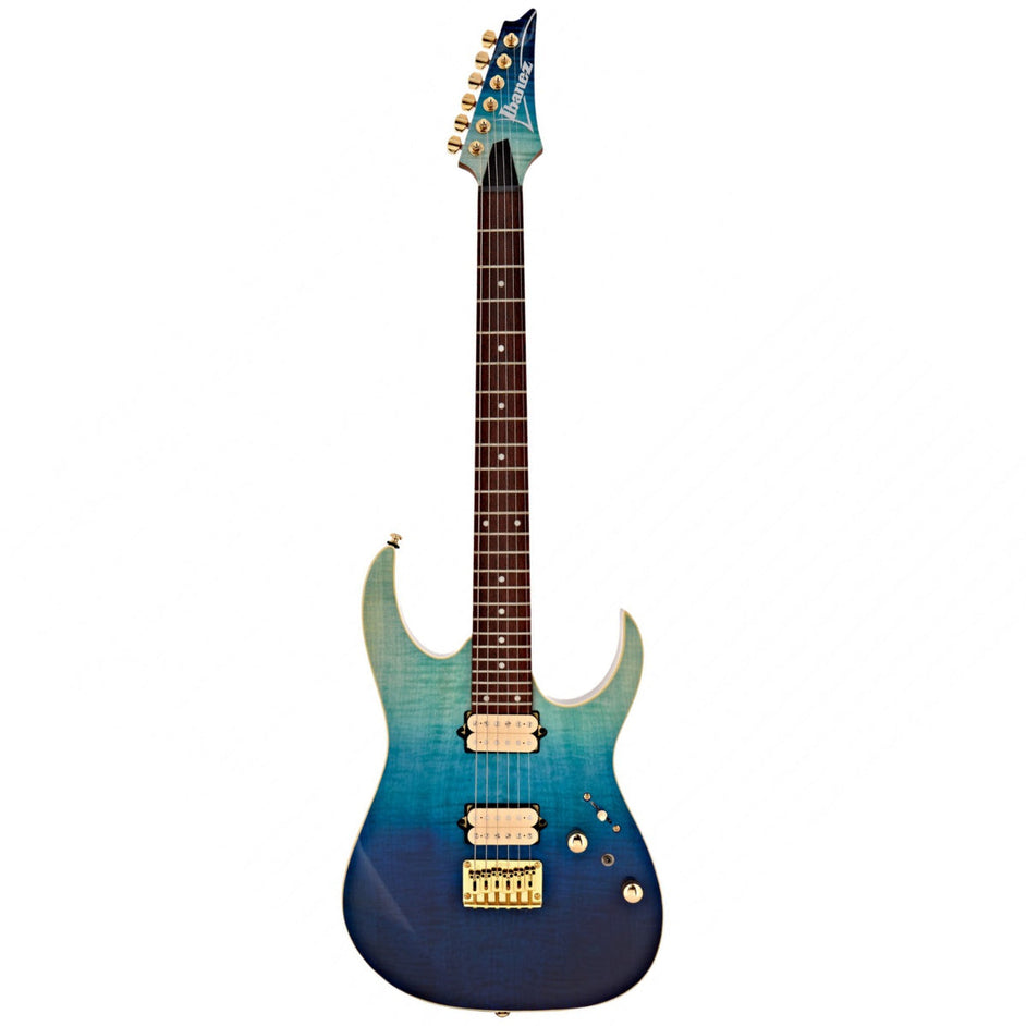 Đàn Guitar Điện Ibanez RG Standard RG421HPFM, Blue Reef Gradation-Mai Nguyên Music