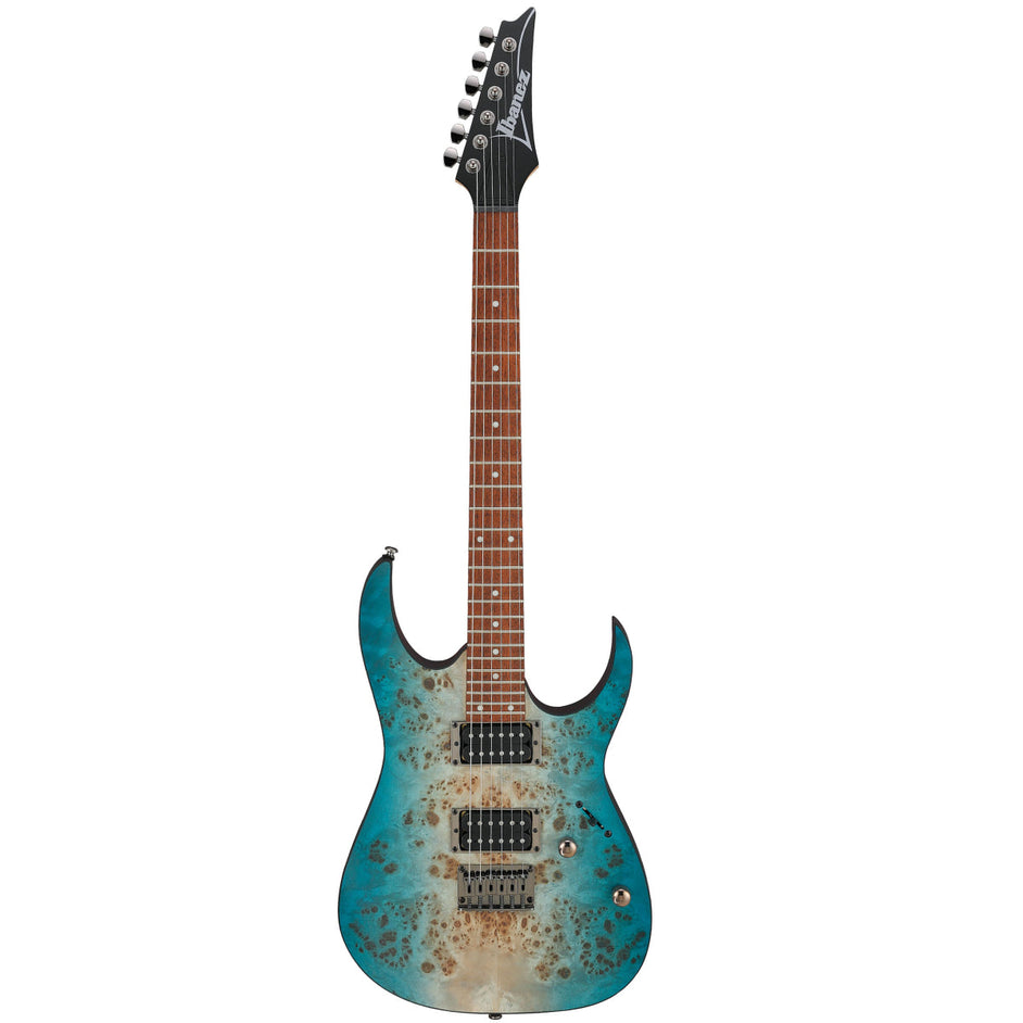 Đàn Guitar Điện Ibanez RG Standard RG421PB, Caribbean Shoreline Flat-Mai Nguyên Music