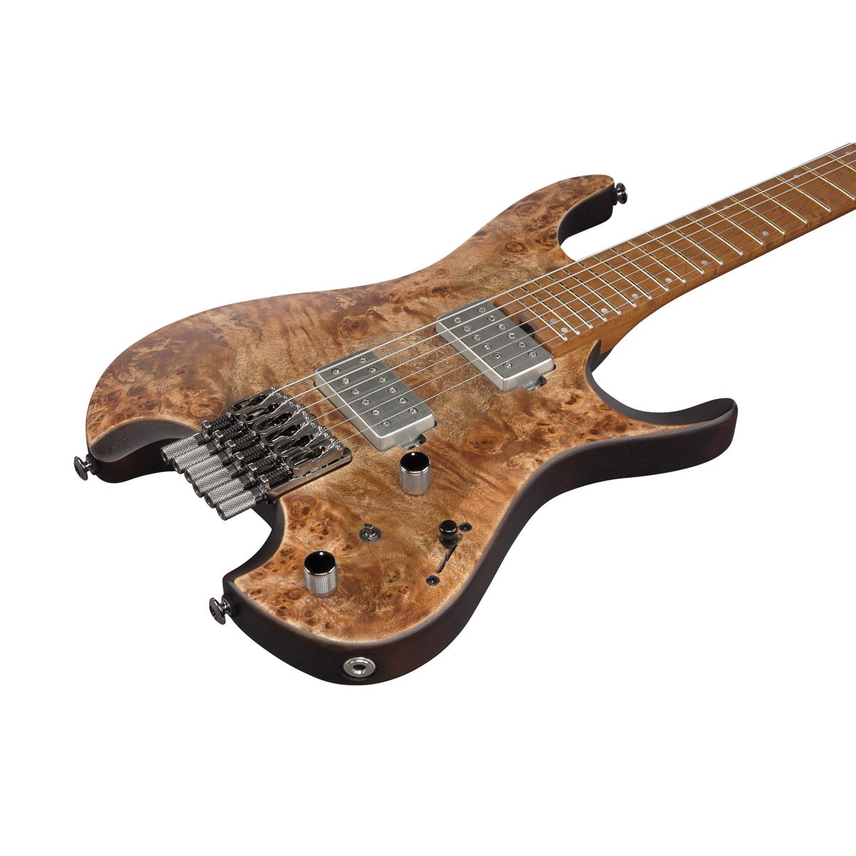 Đàn Guitar Điện Ibanez Standard Q52PB-ABS Headless - Antique Brown Stained-Mai Nguyên Music