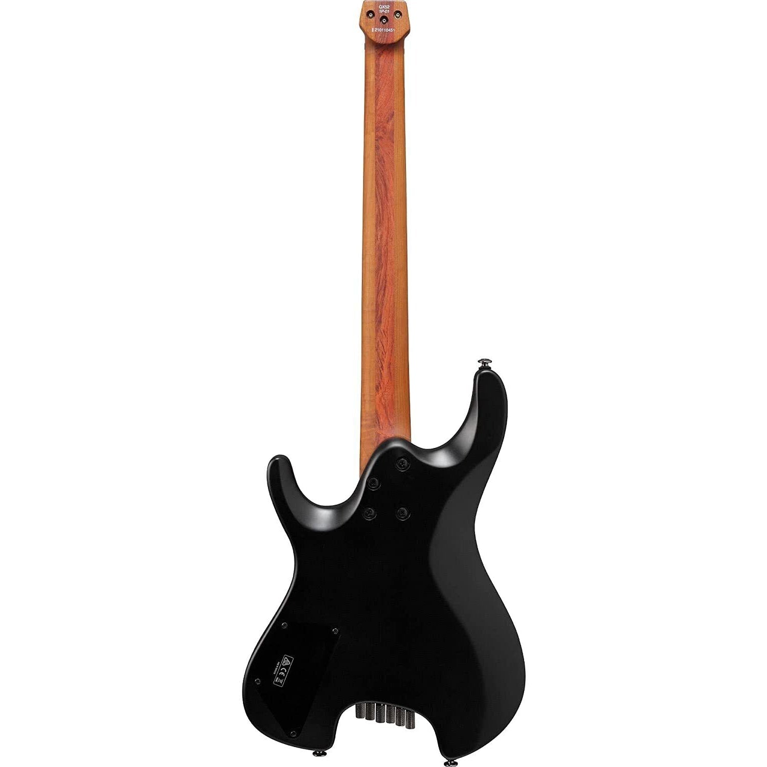 Đàn Guitar Điện Ibanez Standard QX52-BKF Headless - Black Flat-Mai Nguyên Music