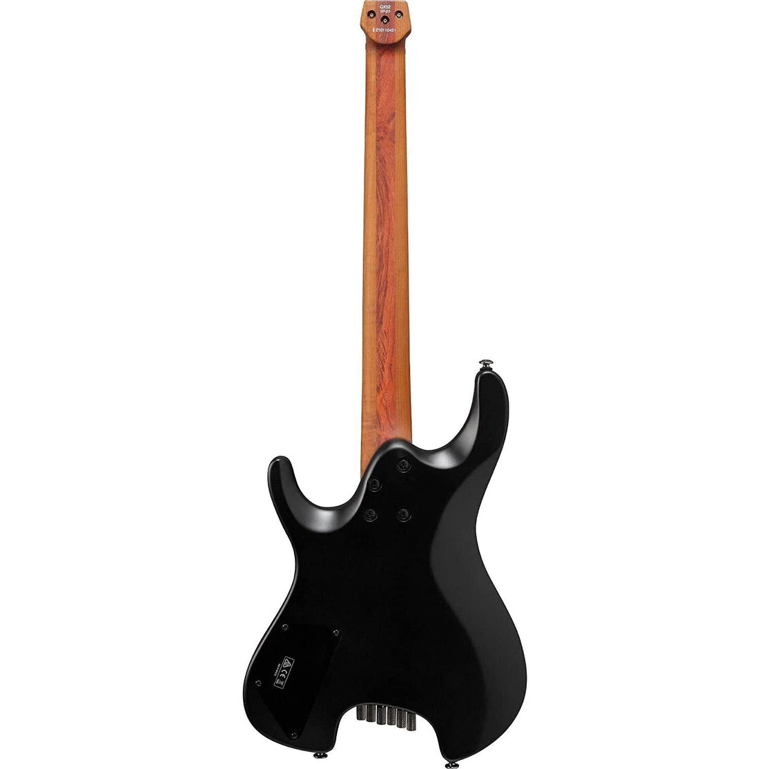 Đàn Guitar Điện Ibanez Standard QX52-BKF Headless w/Bag, Black Flat-Mai Nguyên Music