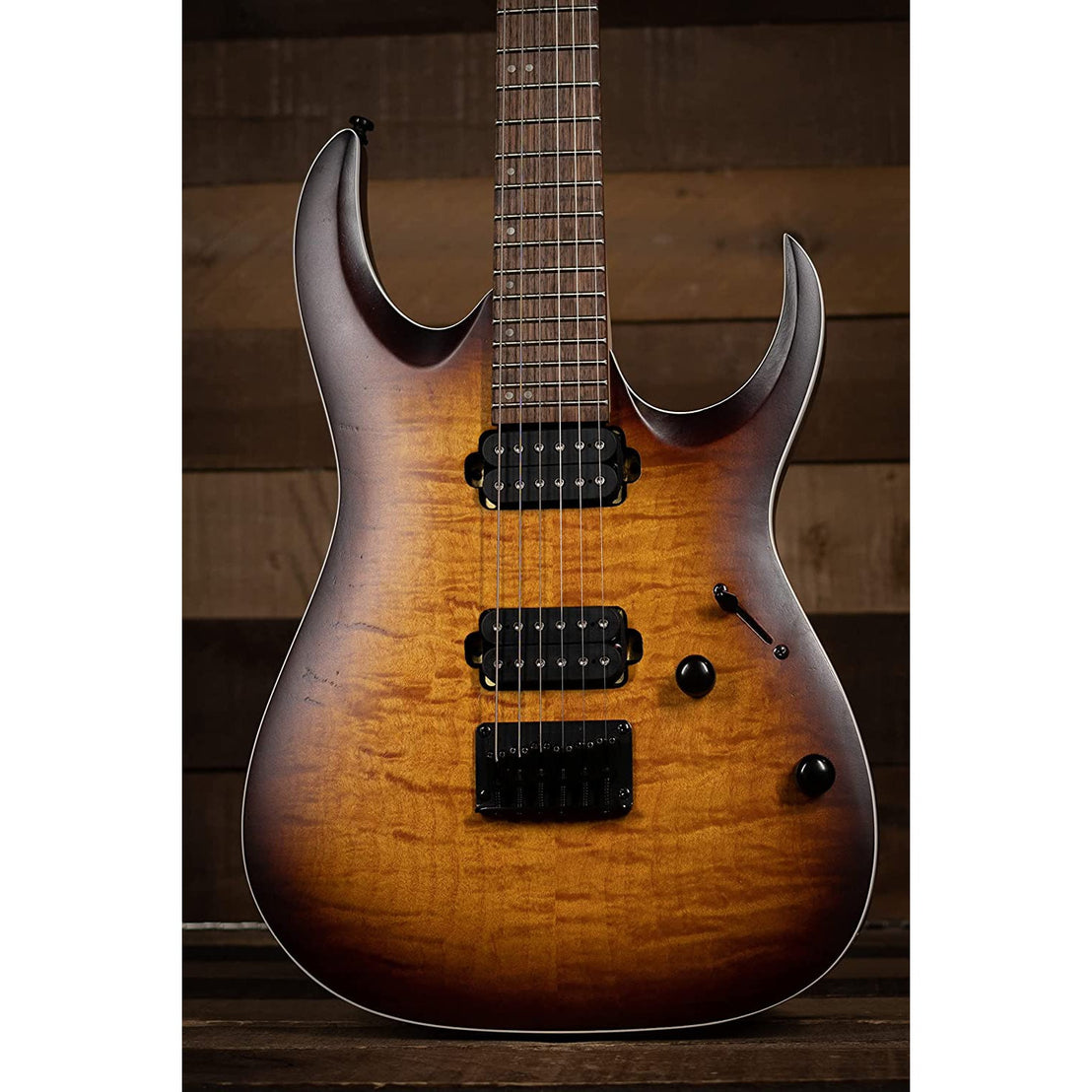 Đàn Guitar Điện Ibanez Standard RGA42FM - Dragon Eye Burst Flat-Mai Nguyên Music