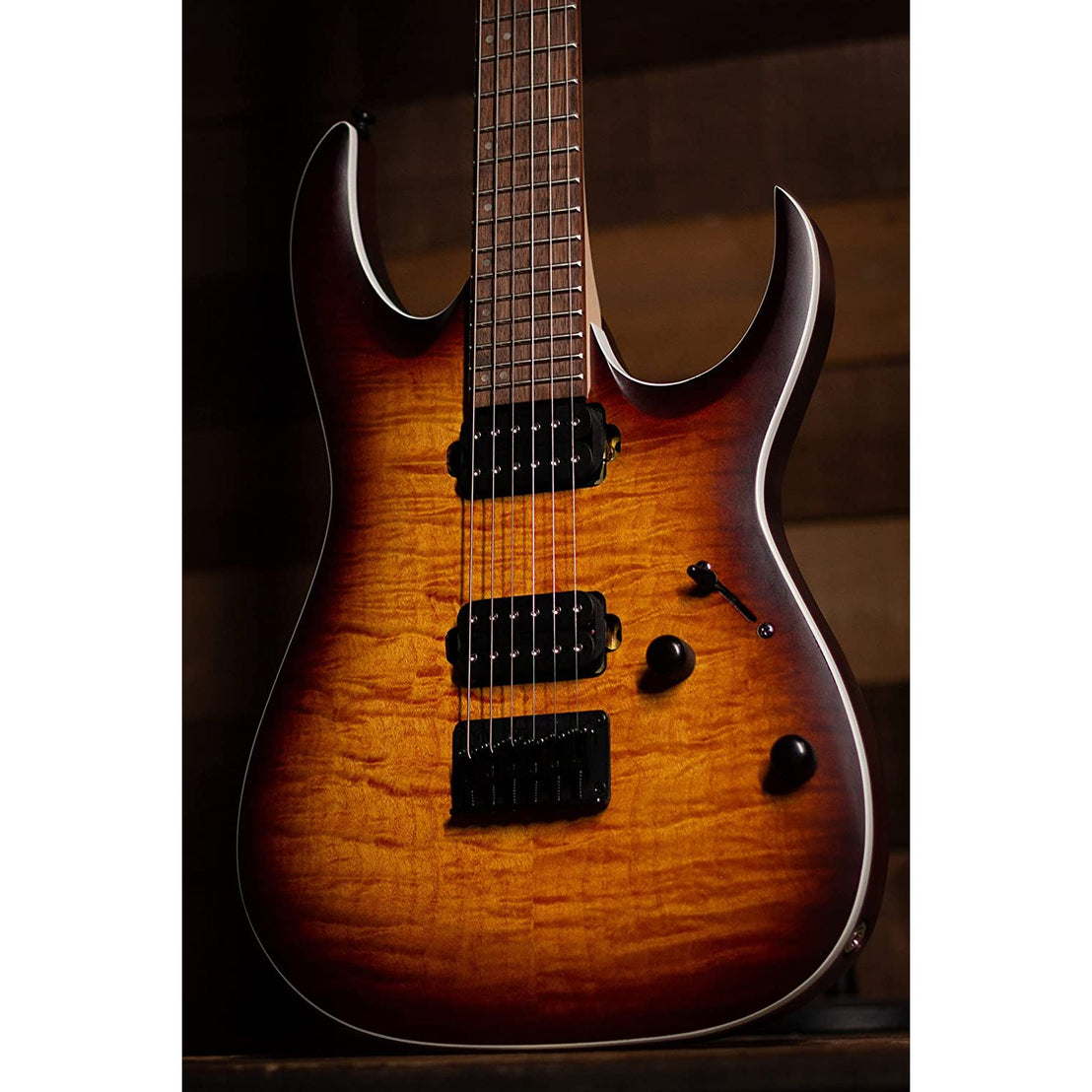 Đàn Guitar Điện Ibanez Standard RGA42FM - Dragon Eye Burst Flat-Mai Nguyên Music