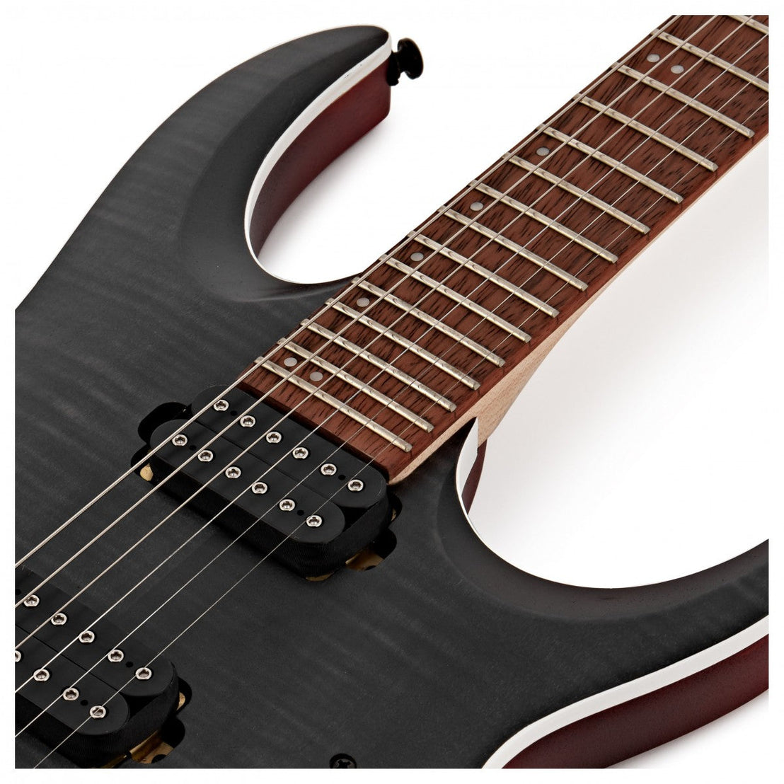 Đàn Guitar Điện Ibanez Standard RGA42FM - Transparent Grey Flat-Mai Nguyên Music