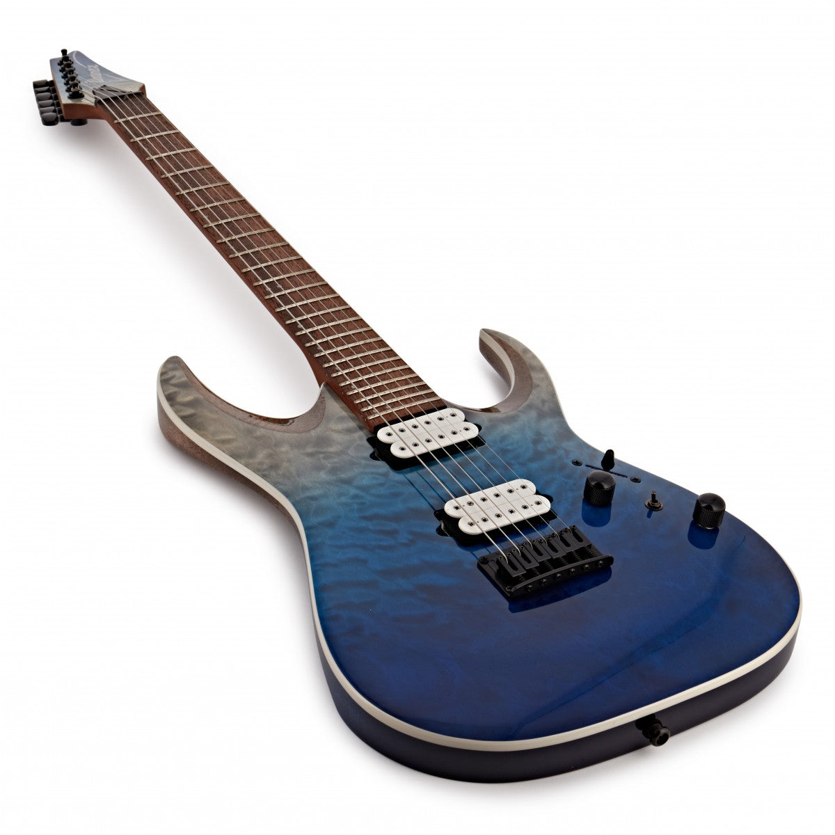 Đàn Guitar Điện Ibanez Standard RGA42HPQM, Blue Iceberg Gradation-Mai Nguyên Music