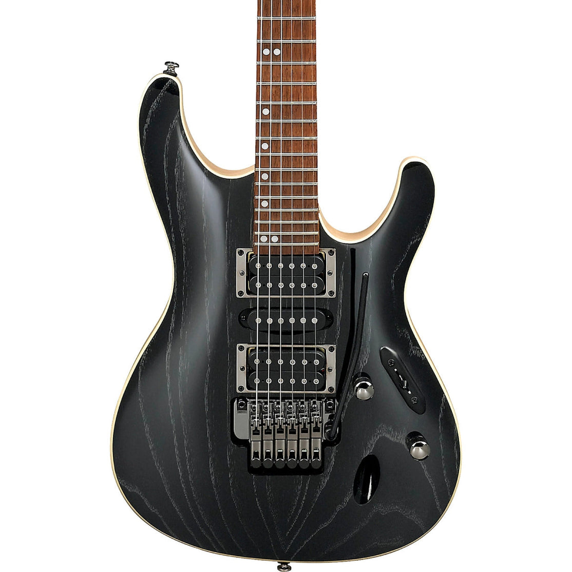 Đàn Guitar Điện Ibanez Standard S570AH, Silver Wave Black-Mai Nguyên Music