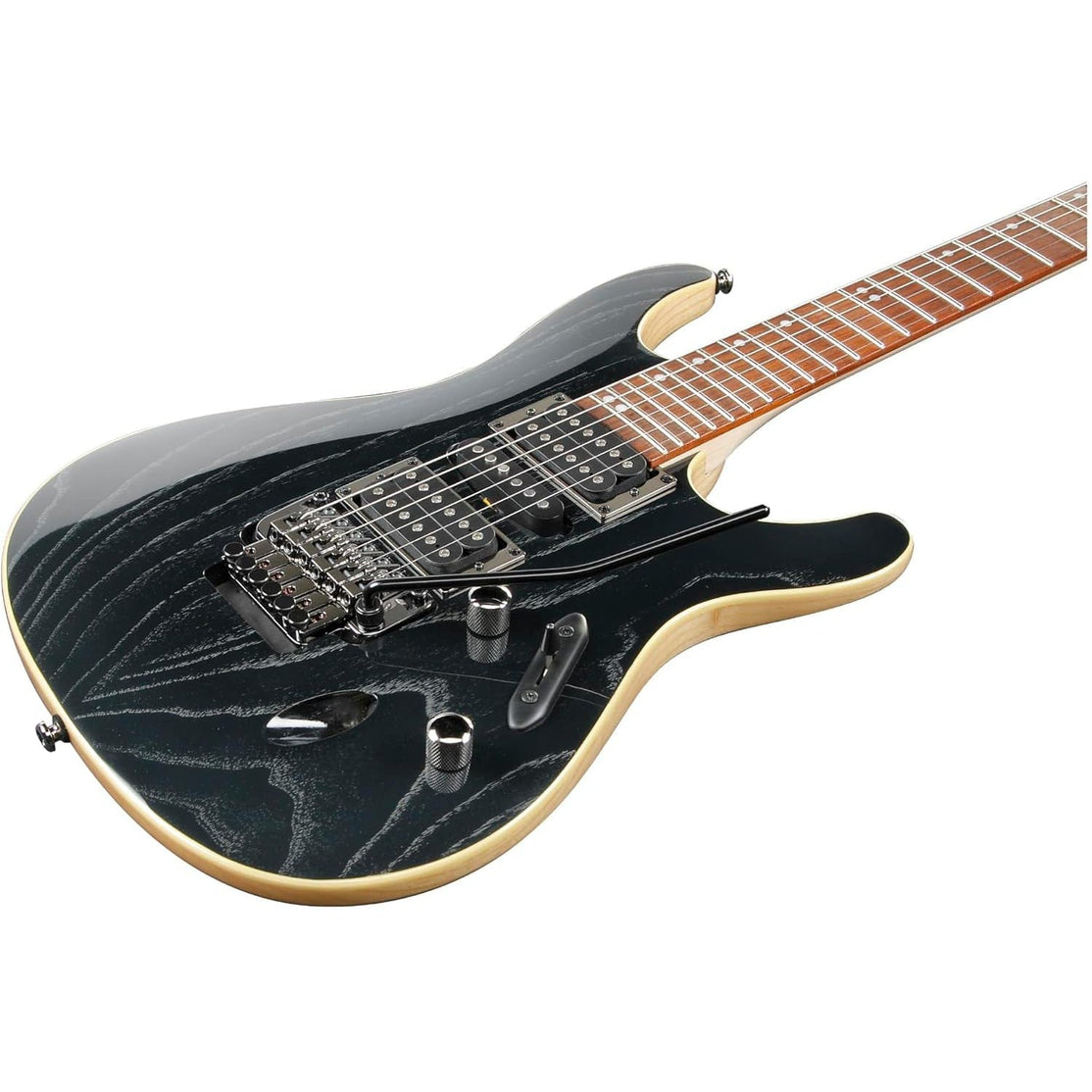 Đàn Guitar Điện Ibanez Standard S570AH, Silver Wave Black-Mai Nguyên Music