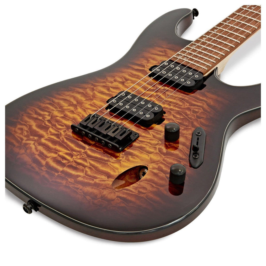 Đàn Guitar Điện Ibanez Standard S621QM, Dragon Eye Burst-Mai Nguyên Music
