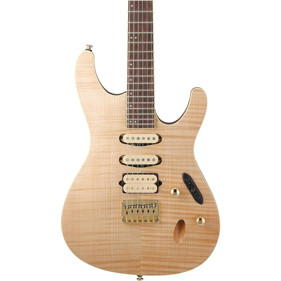 Đàn Guitar Điện Ibanez Standard SEW761FM, Natural Flat-Mai Nguyên Music