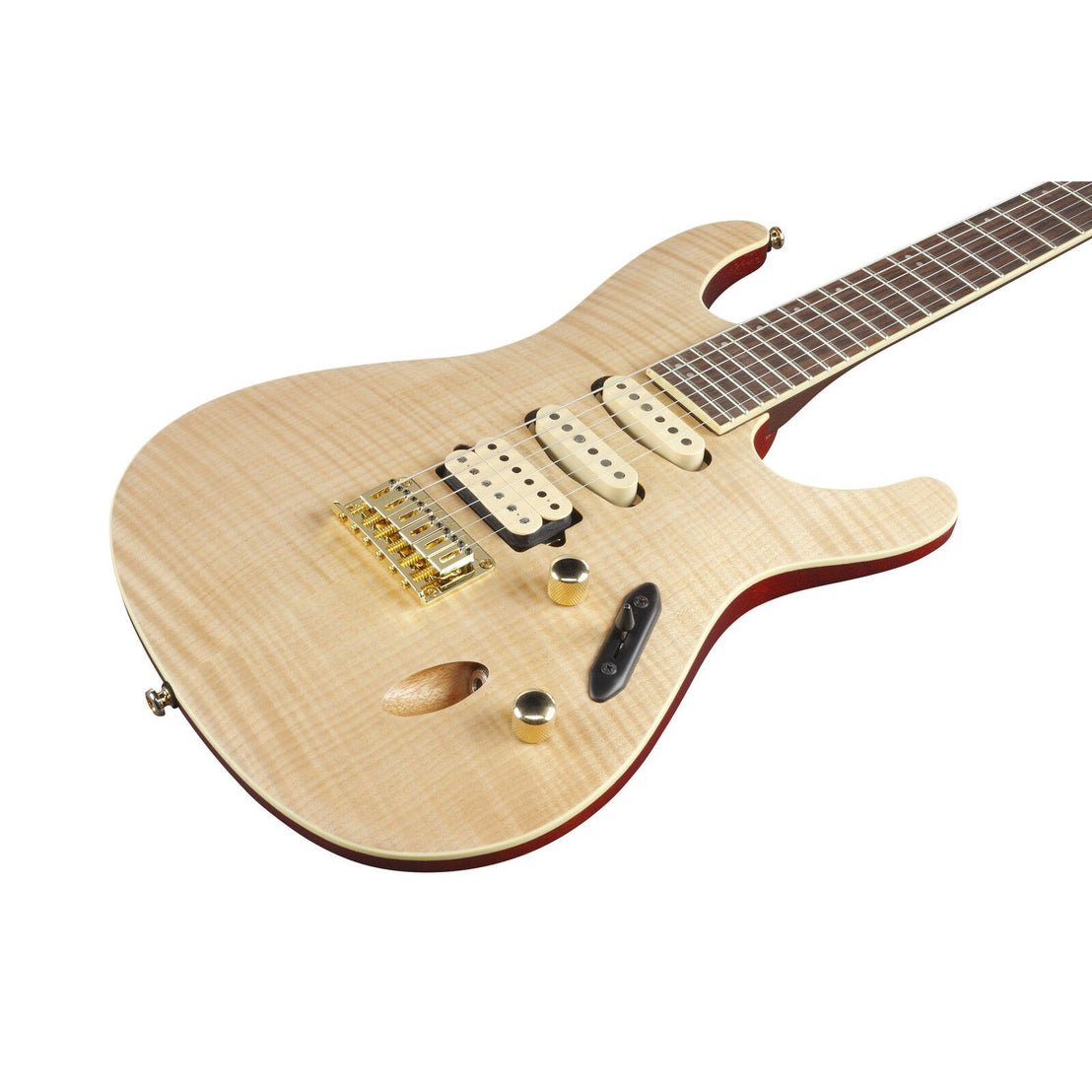 Đàn Guitar Điện Ibanez Standard SEW761FM - Natural Flat-Mai Nguyên Music