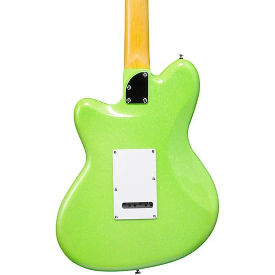 Đàn Guitar Điện Ibanez YY10 Yvette Young Signature - Slime Green Sparkle-Mai Nguyên Music