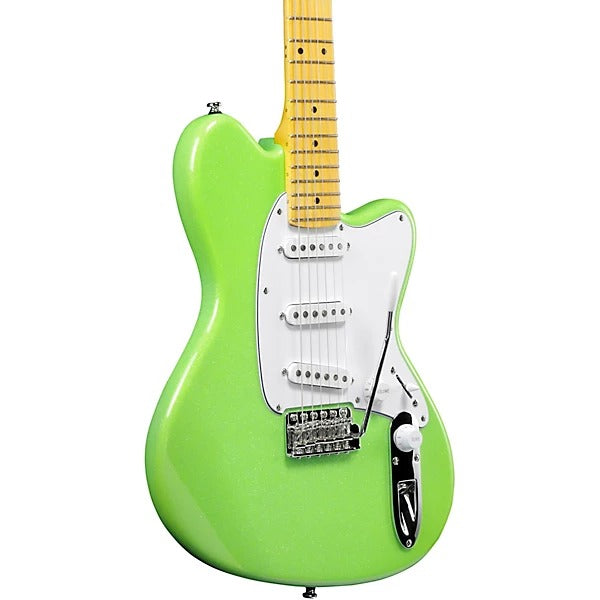 Đàn Guitar Điện Ibanez YY10 Yvette Young Signature - Slime Green Sparkle-Mai Nguyên Music