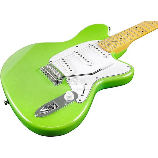 Đàn Guitar Điện Ibanez YY10 Yvette Young Signature - Slime Green Sparkle-Mai Nguyên Music
