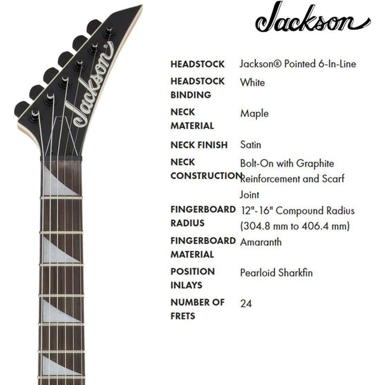 Đàn Guitar Điện Jackson JS Series Dinky Arch Top JS22 DKA w/Amaranth Fingerboard-Mai Nguyên Music