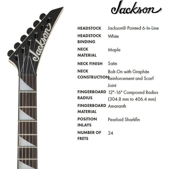 Đàn Guitar Điện Jackson JS Series Dinky Arch Top JS22 DKA w/Amaranth Fingerboard-Mai Nguyên Music