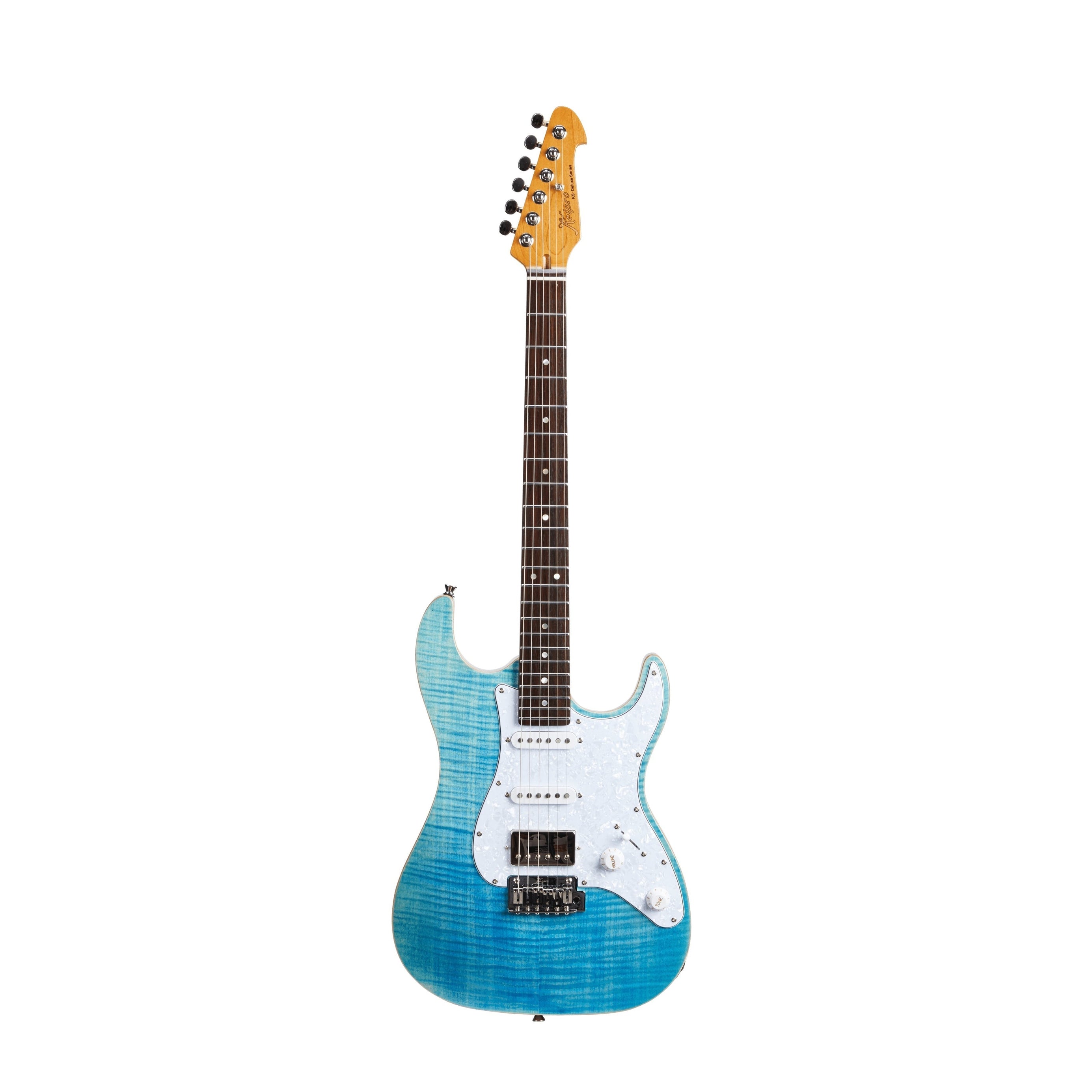 Đàn Guitar Điện Keipro Deluxe Series ST HSS, Rosewood Fingerboard, Flamed Maple Top-Mai Nguyên Music