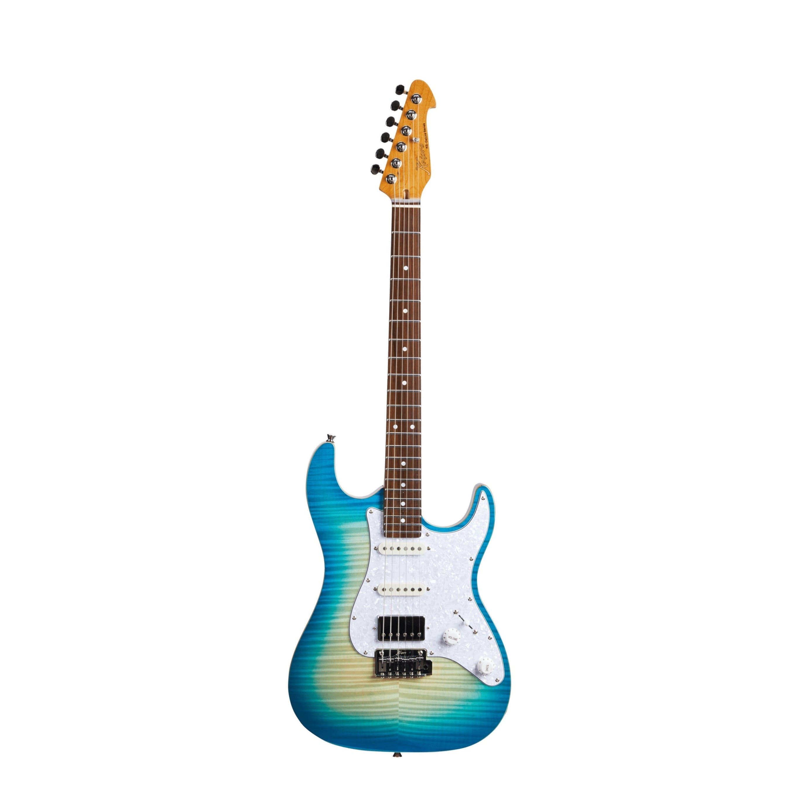 Đàn Guitar Điện Keipro Deluxe Series ST HSS, Rosewood Fingerboard, Flamed Maple Top-Mai Nguyên Music