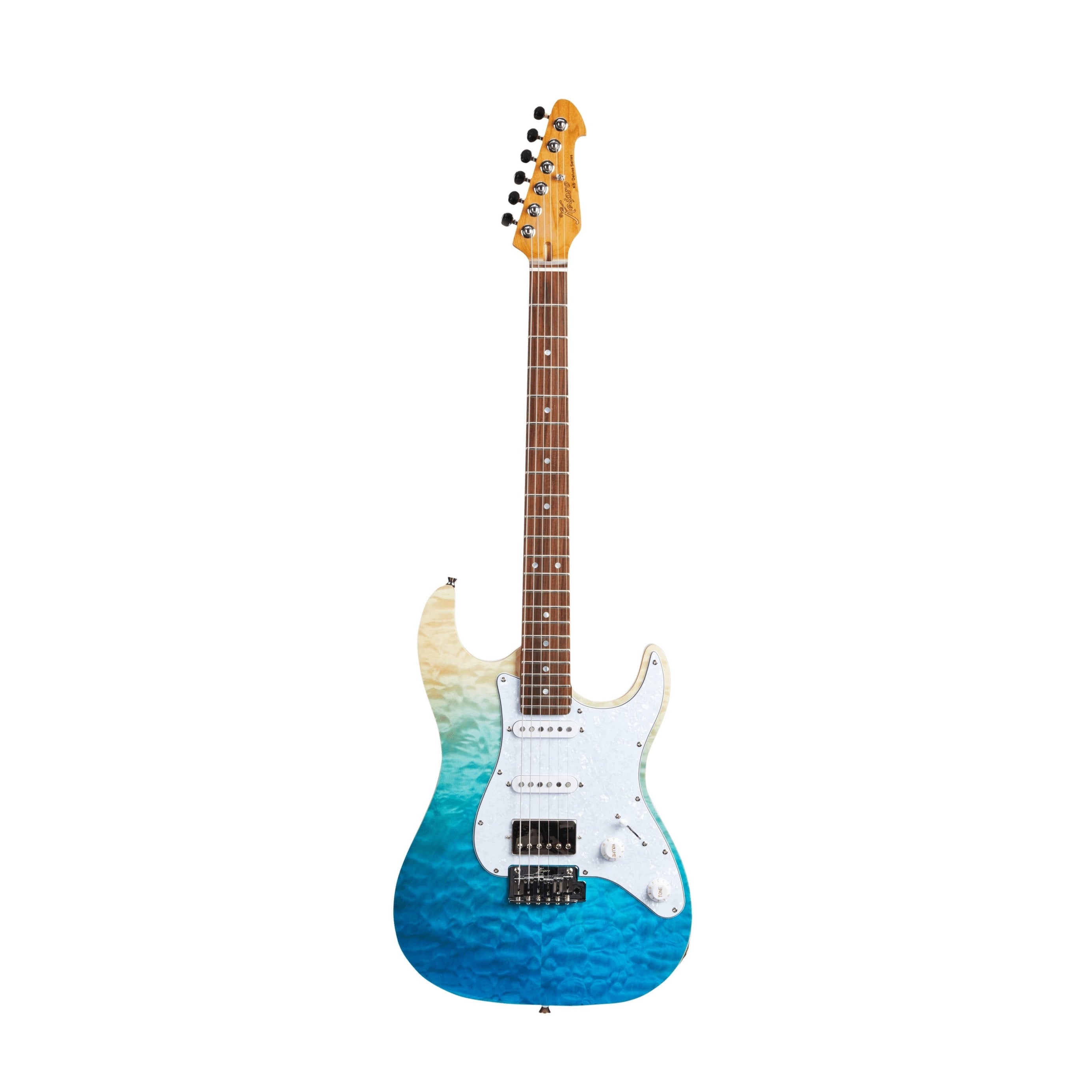 Đàn Guitar Điện Keipro Deluxe Series ST HSS, Rosewood Fingerboard, Quilted Maple Top-Mai Nguyên Music