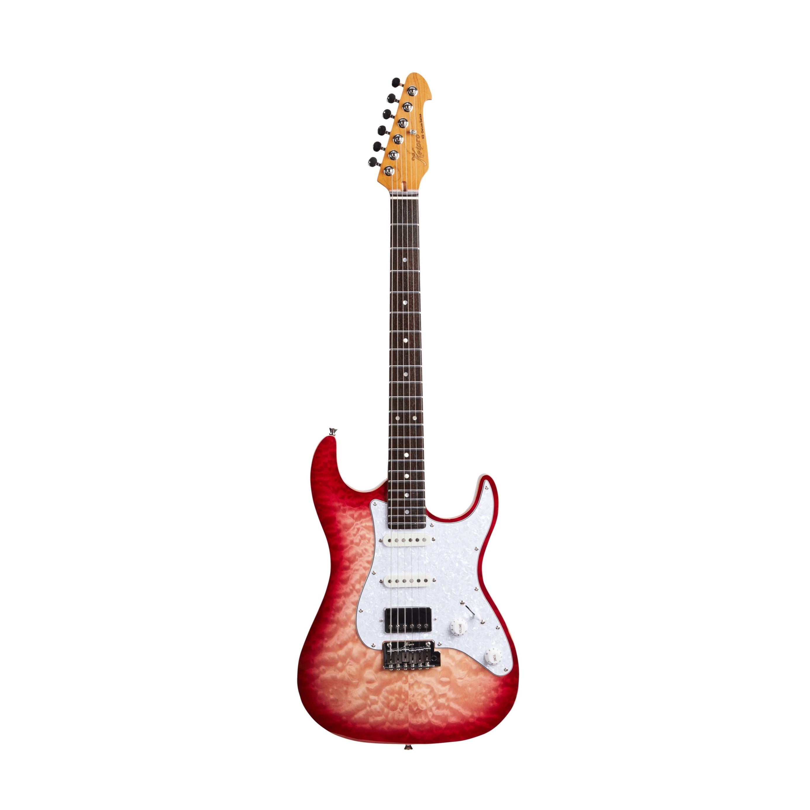 Đàn Guitar Điện Keipro Deluxe Series ST HSS, Rosewood Fingerboard, Quilted Maple Top-Mai Nguyên Music