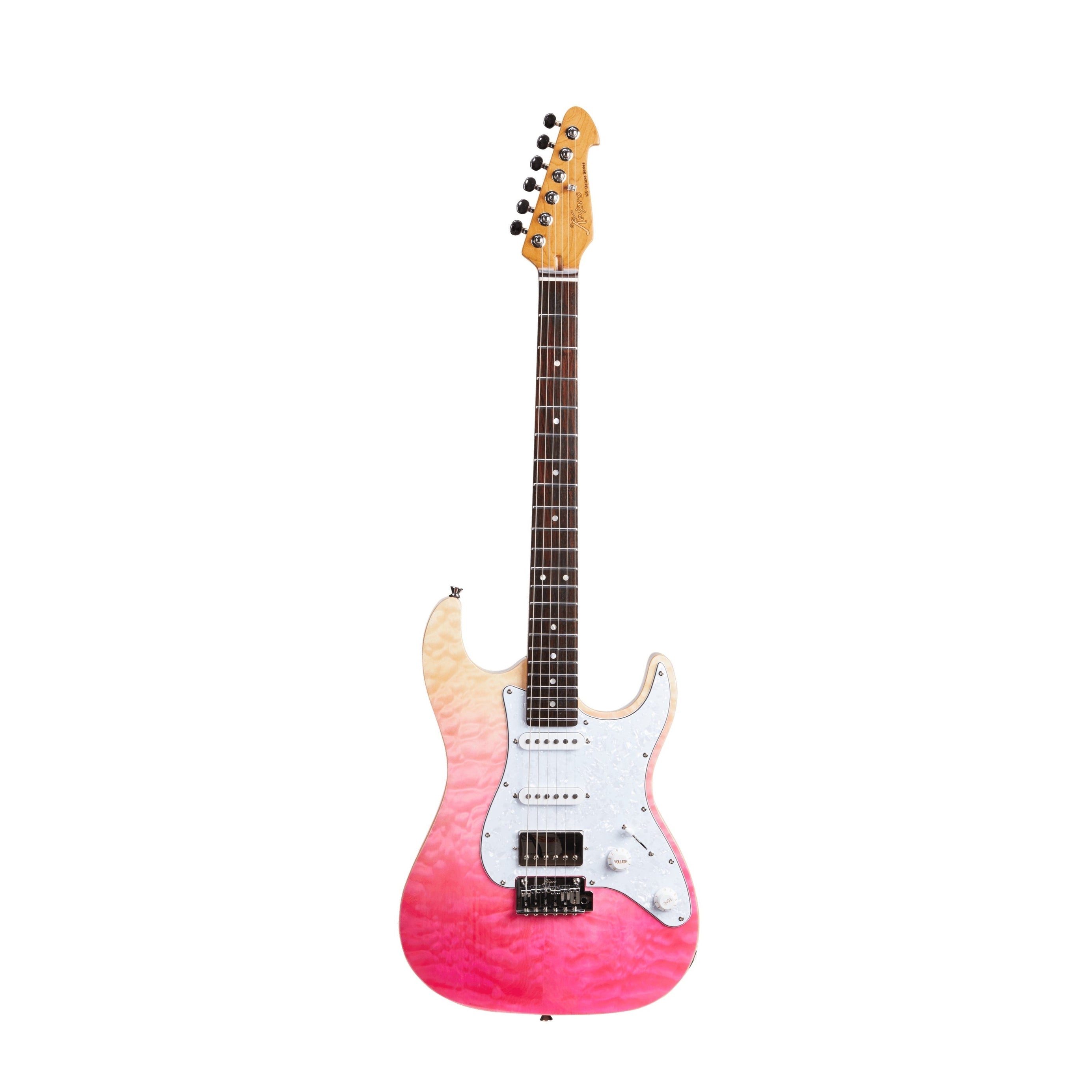 Đàn Guitar Điện Keipro Deluxe Series ST HSS, Rosewood Fingerboard, Quilted Maple Top-Mai Nguyên Music