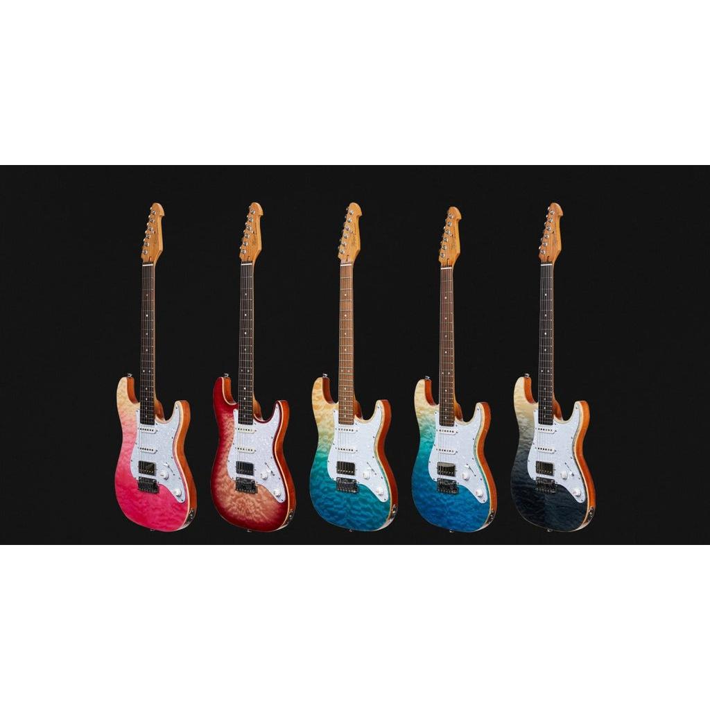 Đàn Guitar Điện Keipro Deluxe Series ST HSS, Rosewood Fingerboard, Quilted Maple Top-Mai Nguyên Music