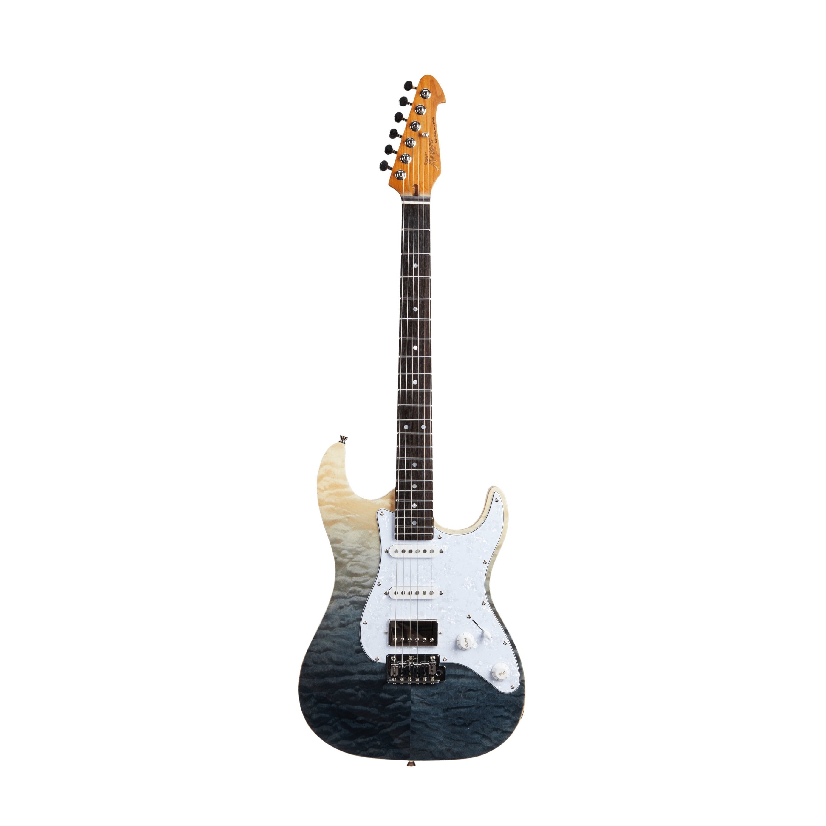 Đàn Guitar Điện Keipro Deluxe Series ST HSS, Rosewood Fingerboard, Quilted Maple Top-Mai Nguyên Music