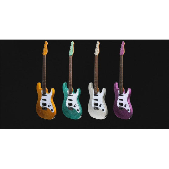 Đàn Guitar Điện Keipro Deluxe Series ST HSS, Rosewood Fingerboard, Sparkle-Mai Nguyên Music