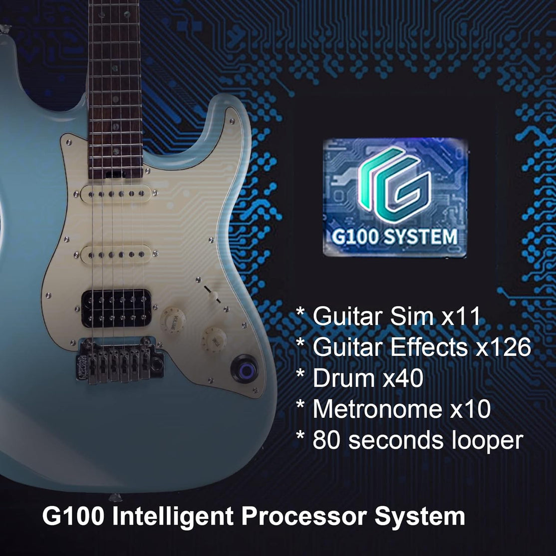 Đàn Guitar Điện Mooer GTRS P800-Mai Nguyên Music