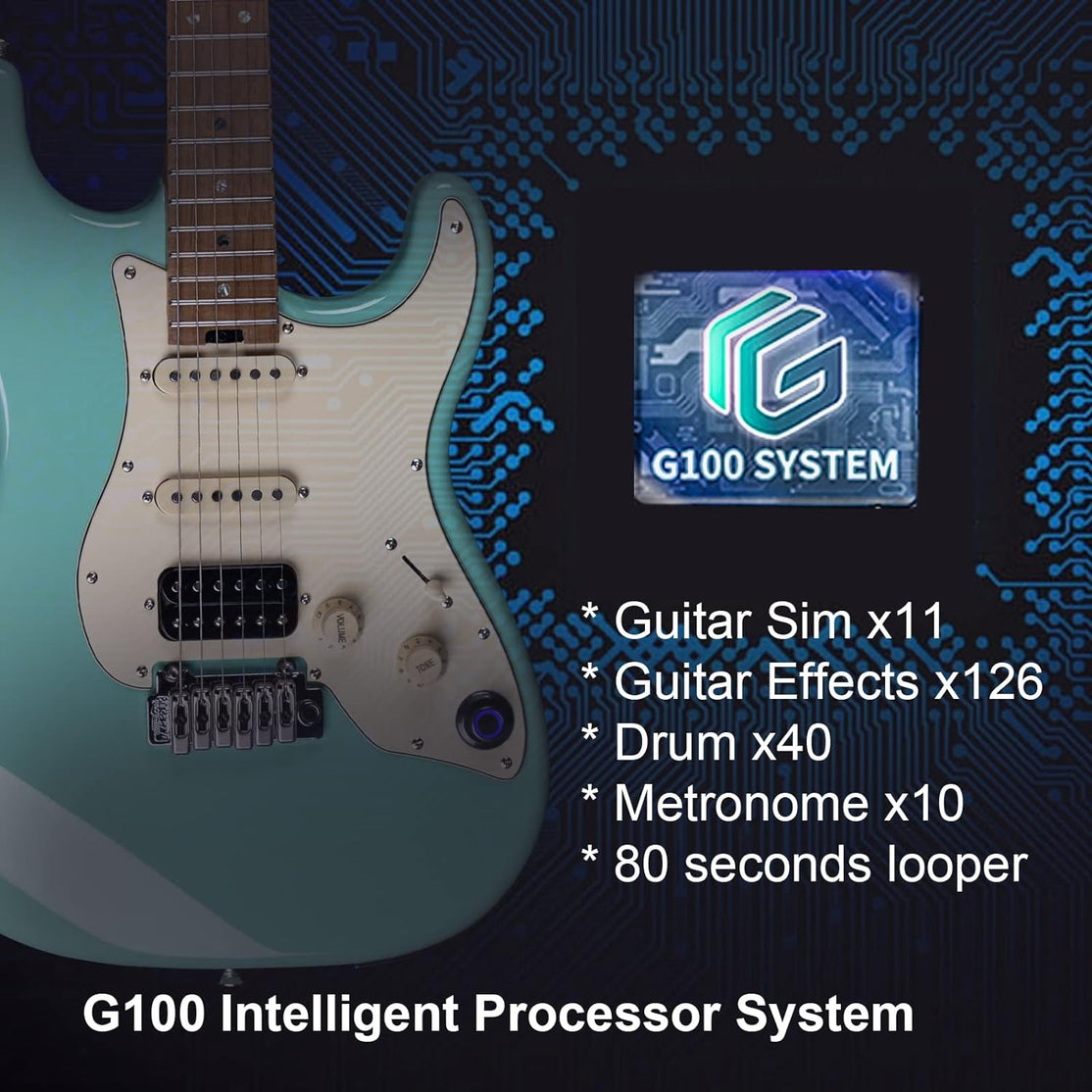 Đàn Guitar Điện Mooer GTRS P801-Mai Nguyên Music