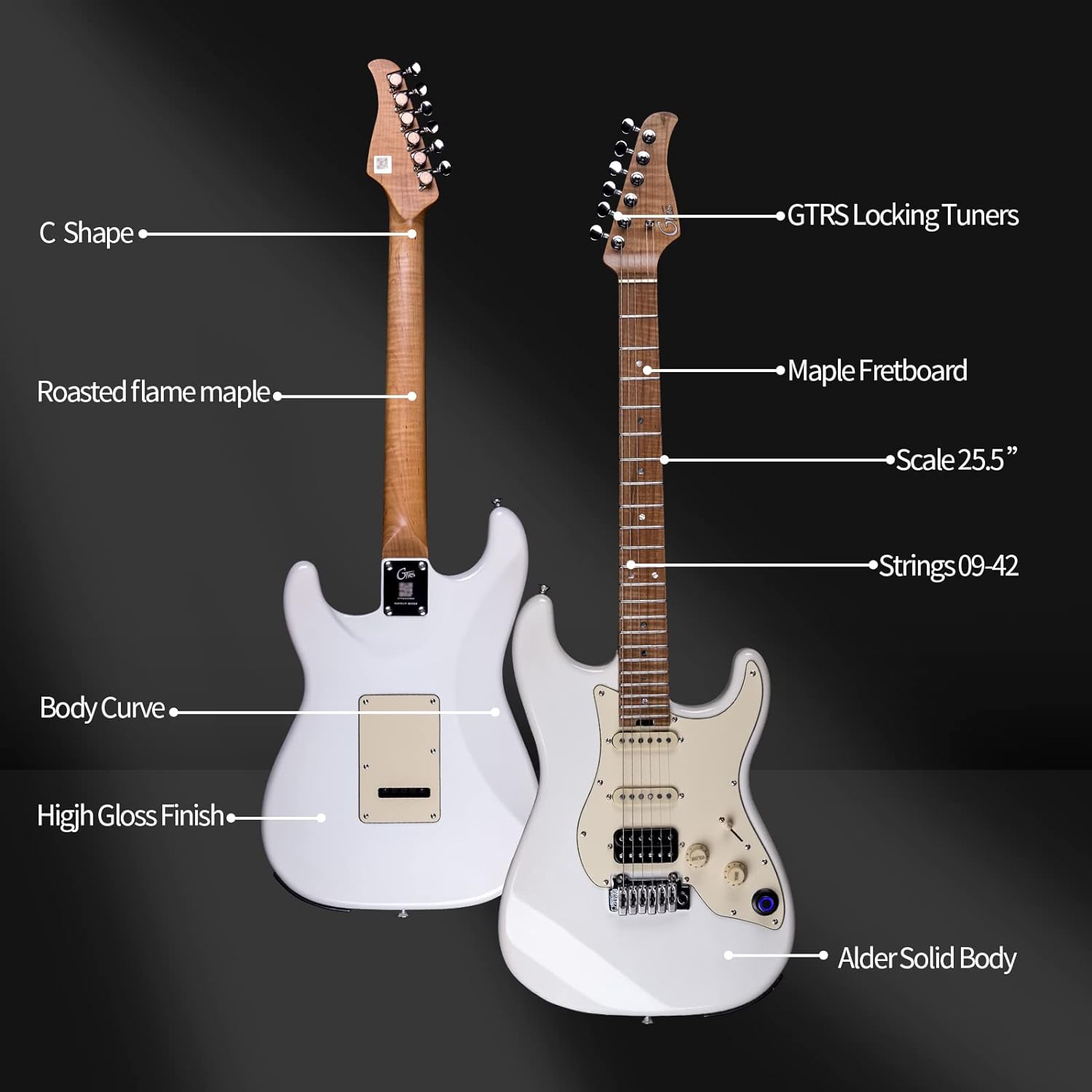 Đàn Guitar Điện Mooer GTRS P801-Mai Nguyên Music
