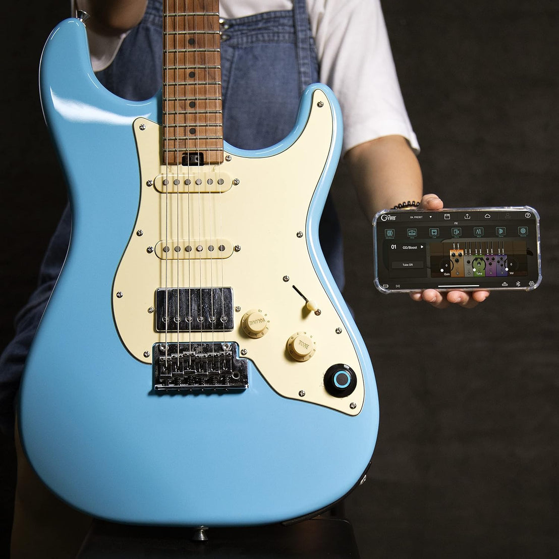 Đàn Guitar Điện Mooer GTRS S800-Mai Nguyên Music
