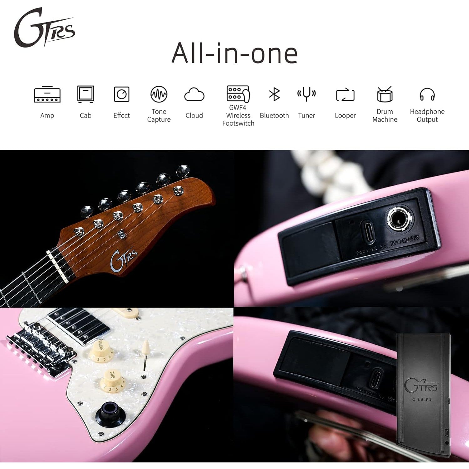 Đàn Guitar Điện Mooer GTRS S800-Mai Nguyên Music