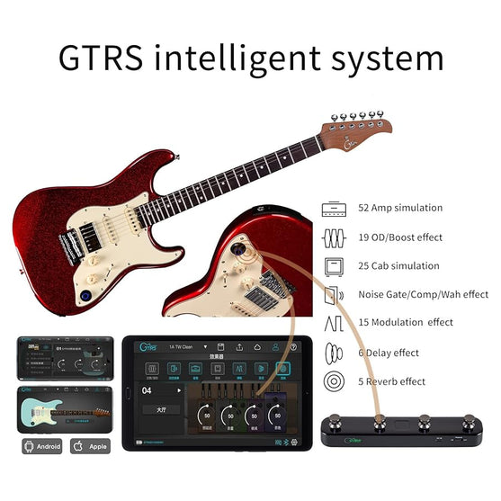 Đàn Guitar Điện Mooer GTRS S800-Mai Nguyên Music