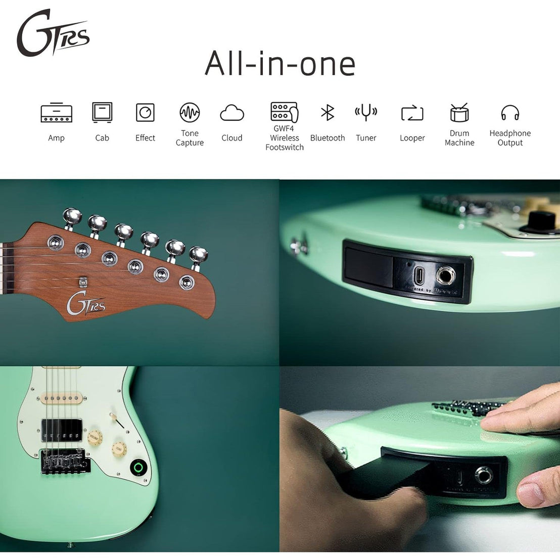 Đàn Guitar Điện Mooer GTRS S800-Mai Nguyên Music