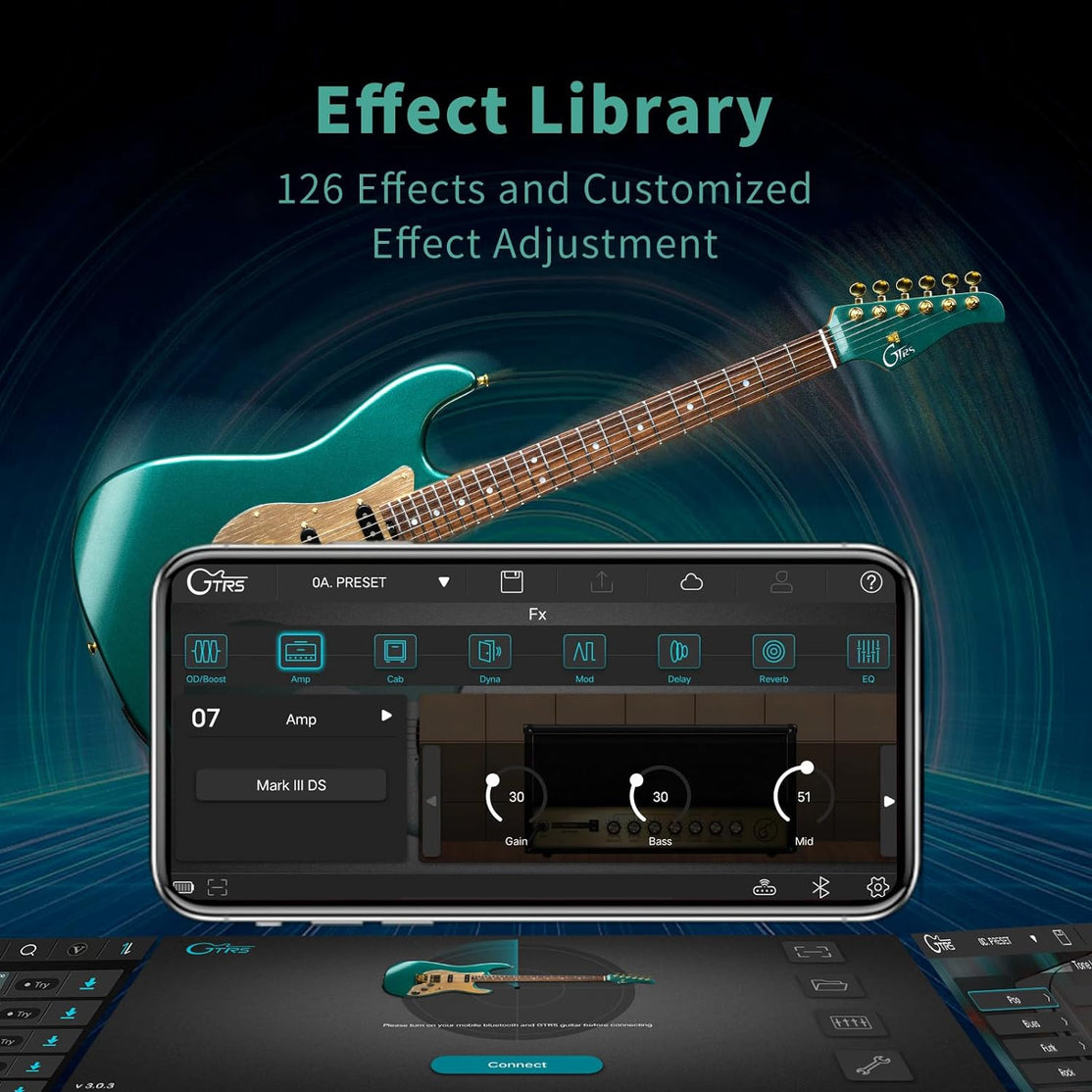 Đàn Guitar Điện Mooer GTRS S900-Mai Nguyên Music