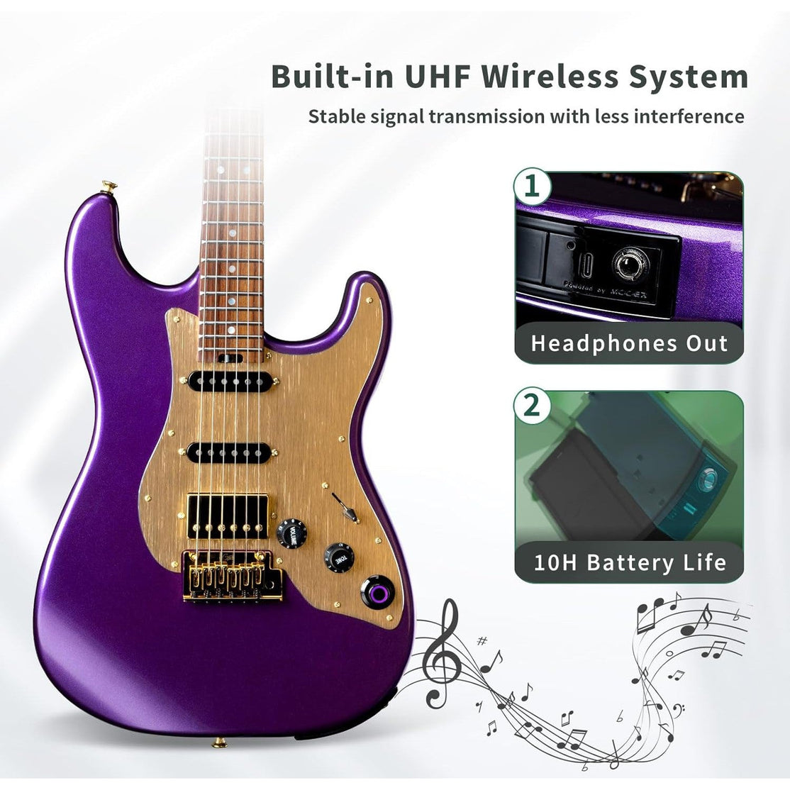 Đàn Guitar Điện Mooer GTRS S900-Mai Nguyên Music