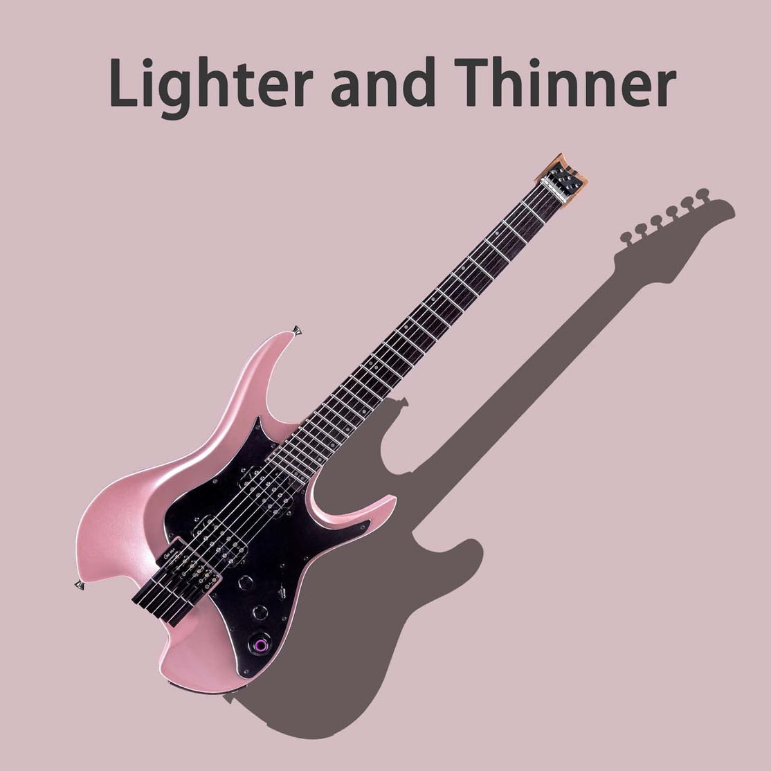 Đàn Guitar Điện Mooer GTRS W800 Headless-Mai Nguyên Music