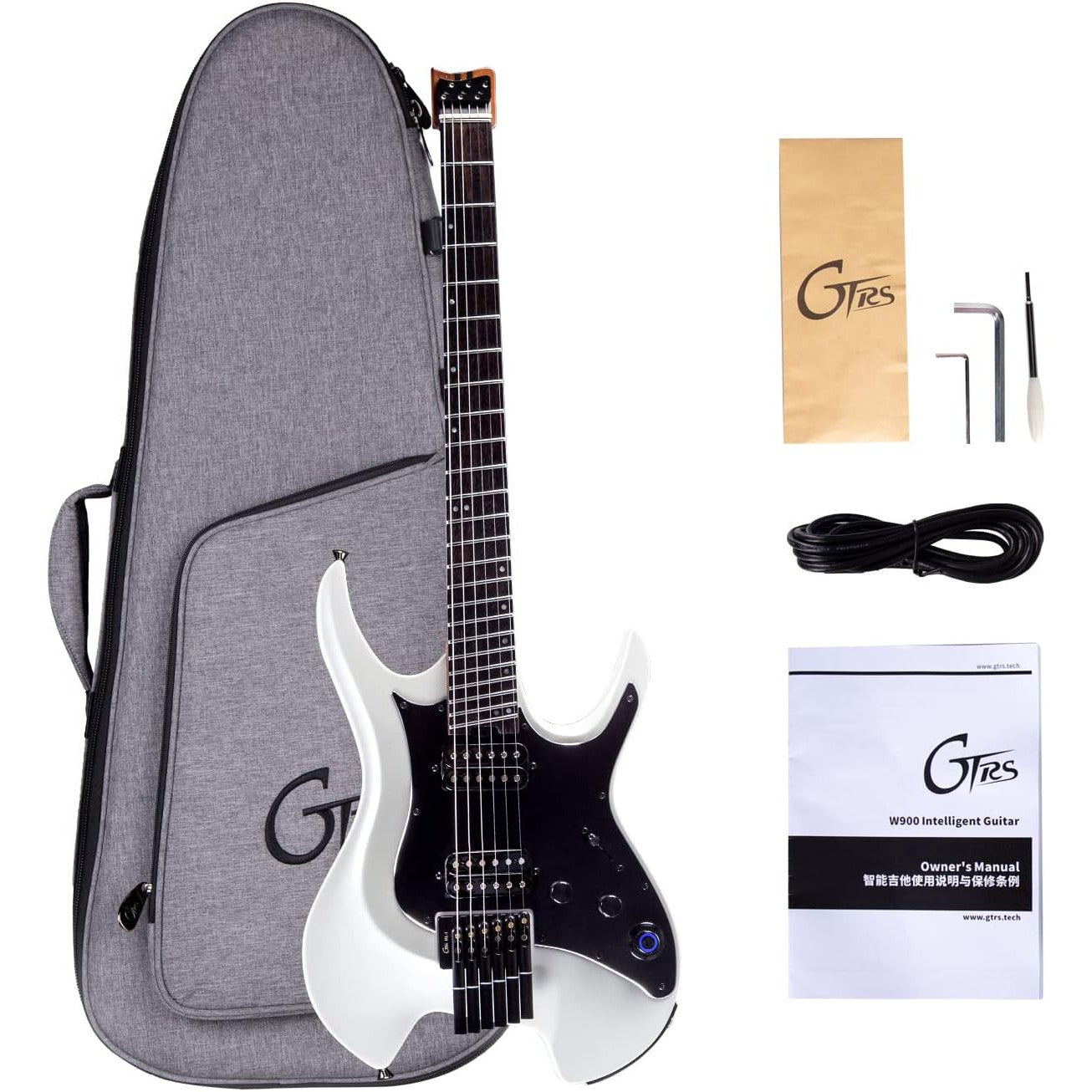 Đàn Guitar Điện Mooer GTRS W800 Headless-Mai Nguyên Music