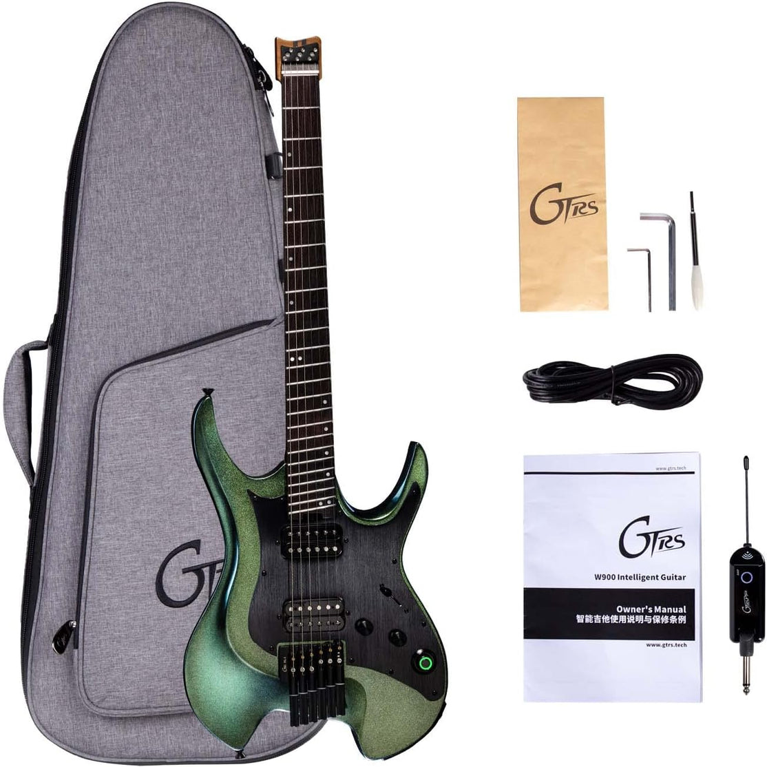 Đàn Guitar Điện Mooer GTRS W900 Headless-Mai Nguyên Music