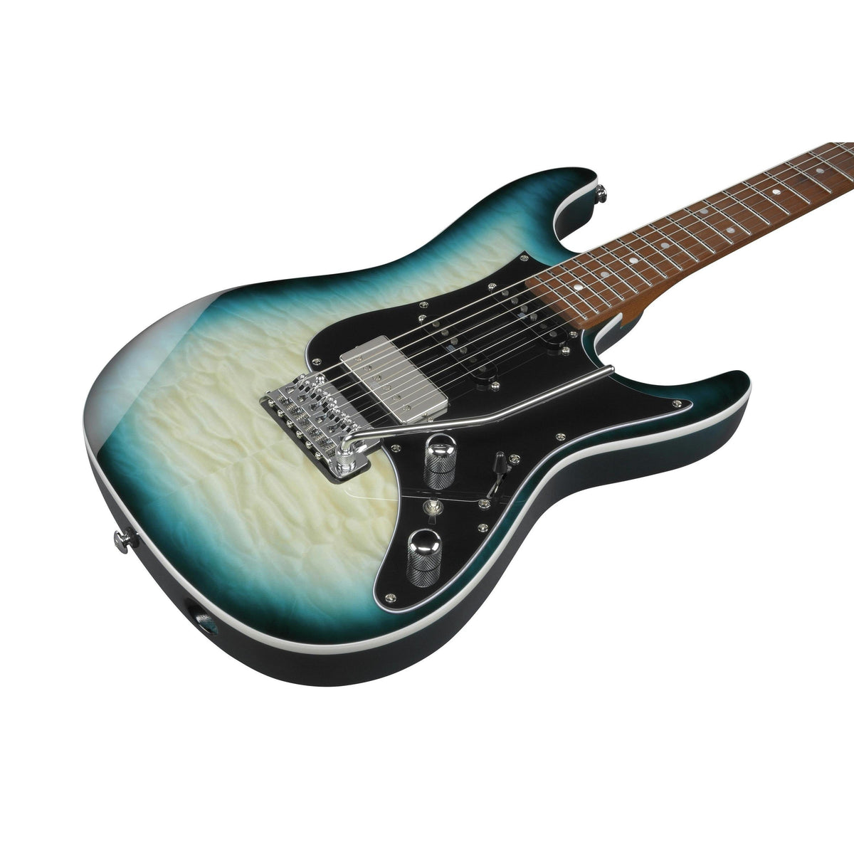 Đàn Guitar Điện Premium Ibanez AZ24P1QM - Deep Ocean Blonde-Mai Nguyên Music