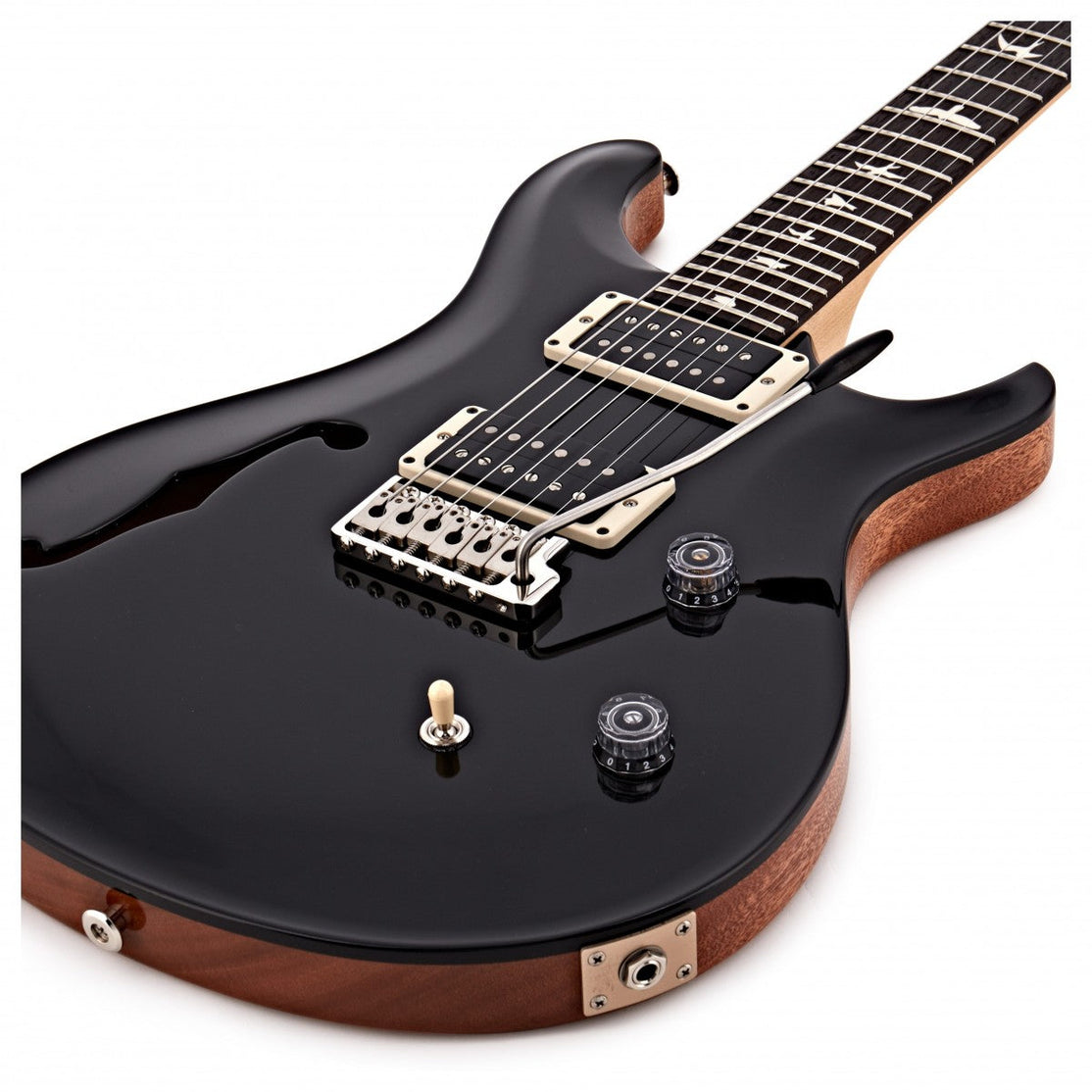 Đàn Guitar Điện PRS CE 24 Semi-Hollow w/Bag, Black-Mai Nguyên Music