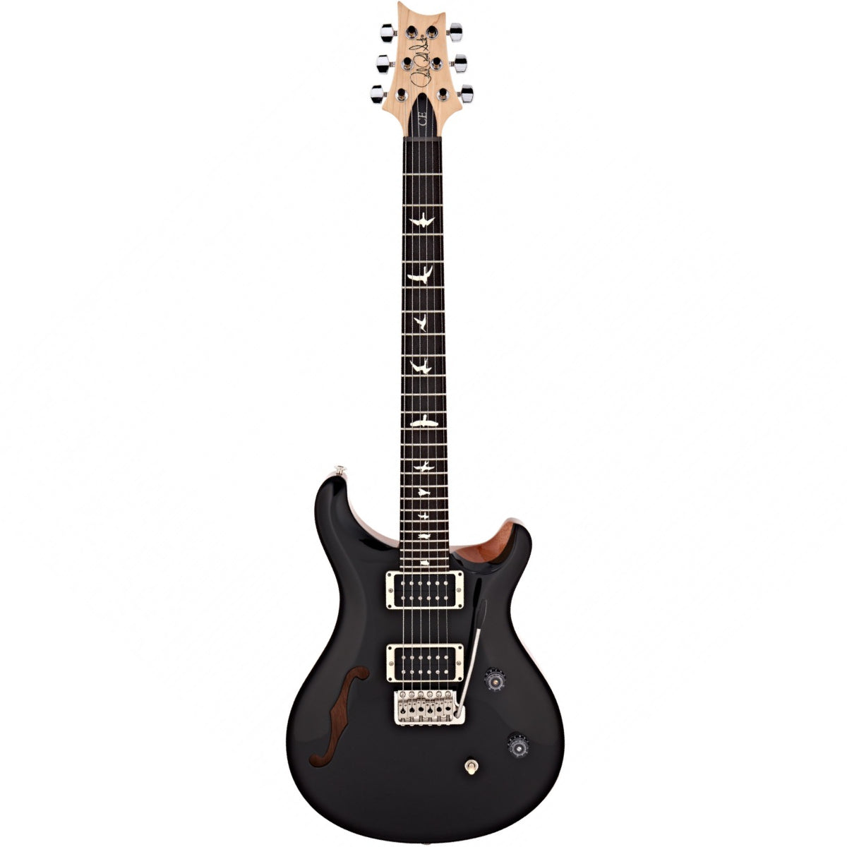 Đàn Guitar Điện PRS CE 24 Semi-Hollow w/Bag, Black-Mai Nguyên Music