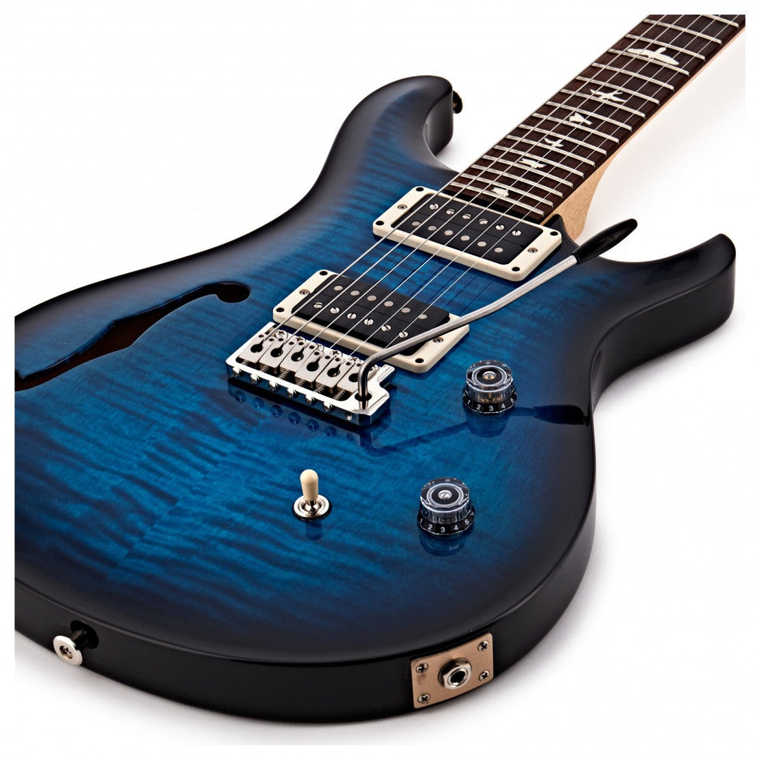 Đàn Guitar Điện PRS CE 24 Semi-Hollow w/Bag, Blue Matteo Smokeburst-Mai Nguyên Music