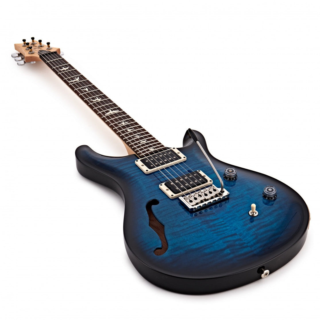 Đàn Guitar Điện PRS CE 24 Semi-Hollow w/Bag, Blue Matteo Smokeburst-Mai Nguyên Music